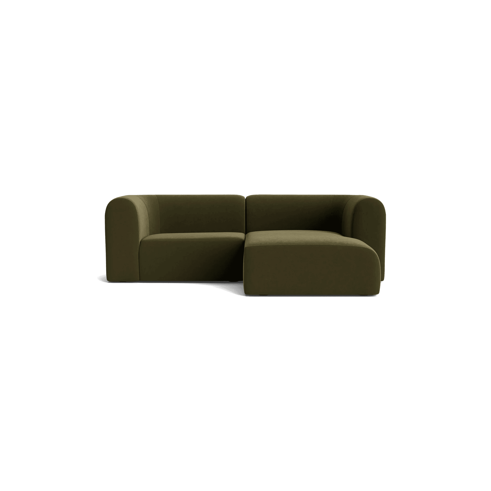 Berg 3 Seater RHF Chaise Sofa - Eden Leaf gallery detail image