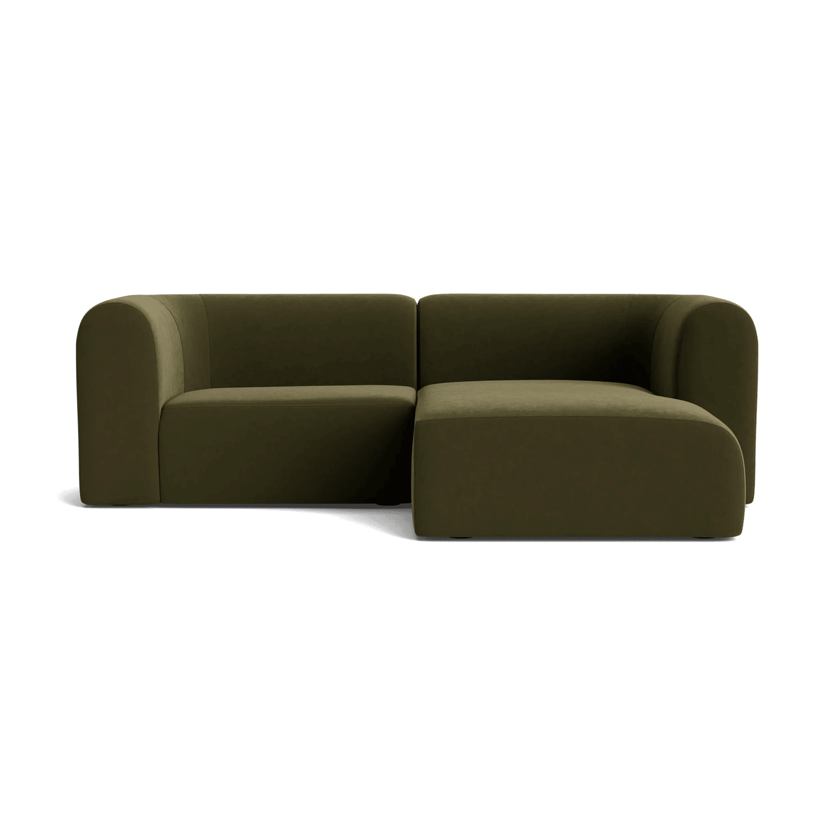 Berg 3 Seater RHF Chaise Sofa - Eden Leaf gallery detail image
