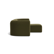 Berg 3 Seater RHF Chaise Sofa - Eden Leaf gallery detail image