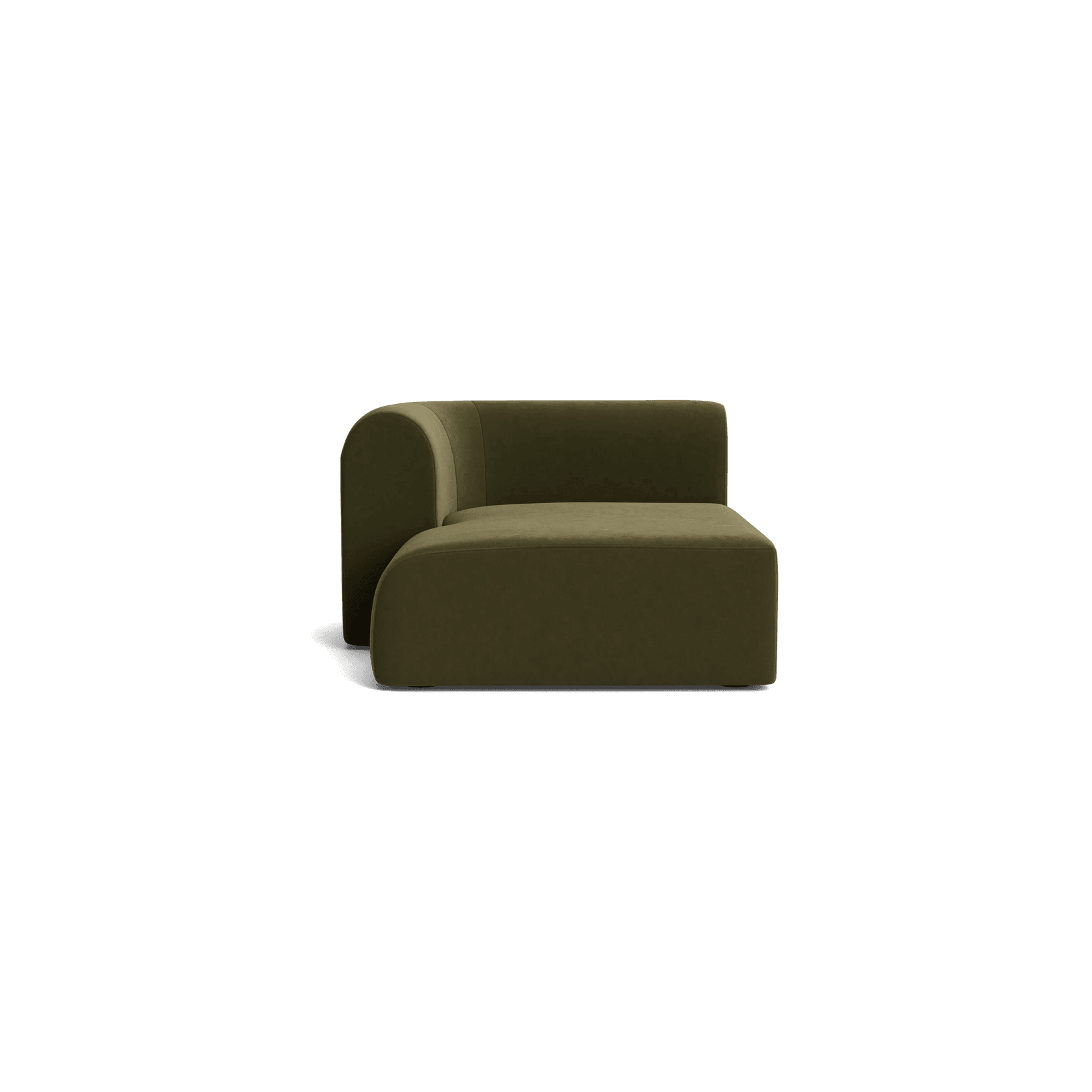 Berg Left Chaise Module - Eden Leaf gallery detail image