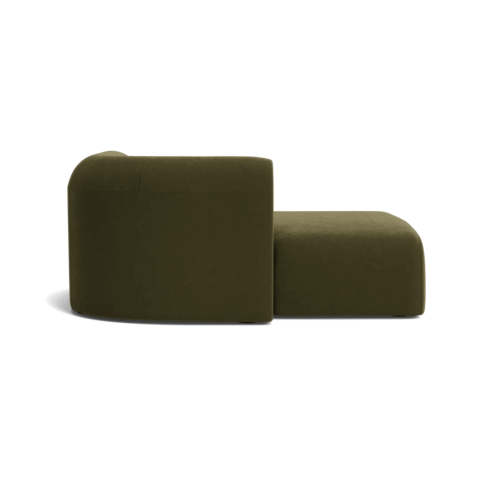 Berg Left Chaise Module - Eden Leaf gallery detail image