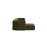 Berg 4 Seater LHF Chaise Sofa - Eden Leaf gallery detail image