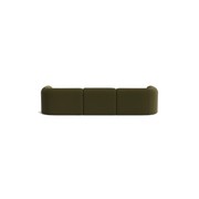Berg 4 Seater RHF Chaise Sofa - Eden Leaf gallery detail image