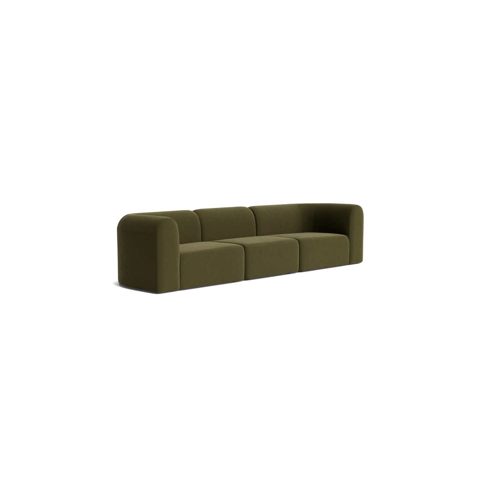 Berg 4 Seater Sofa - Eden Leaf gallery detail image