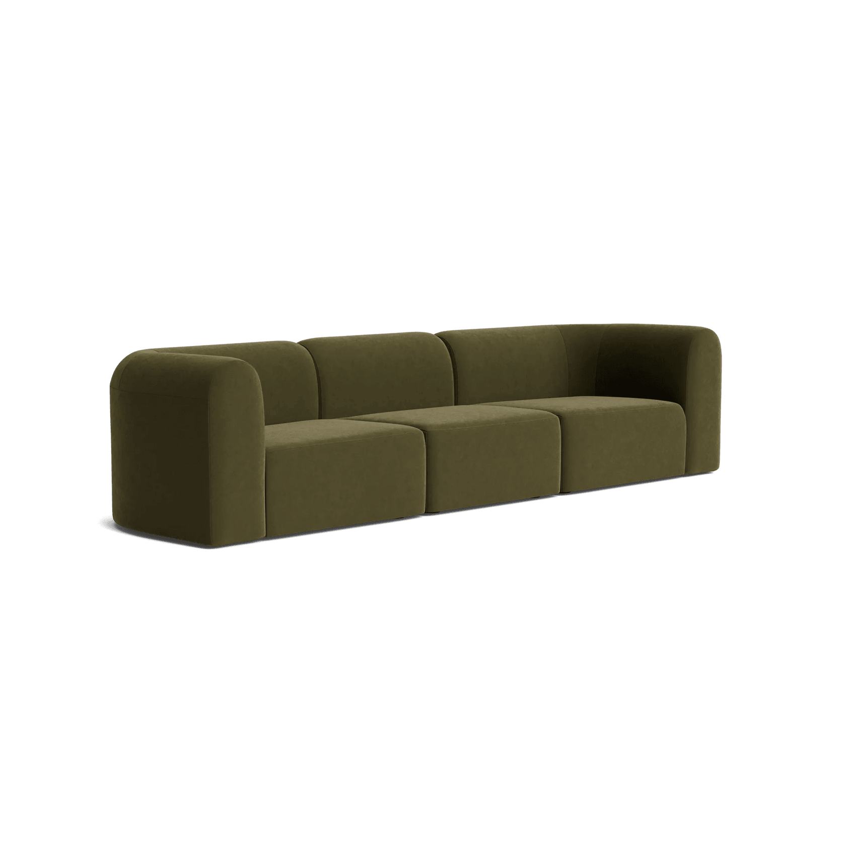 Berg 4 Seater Sofa - Eden Leaf gallery detail image