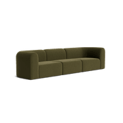 Berg 4 Seater Sofa - Eden Leaf gallery detail image