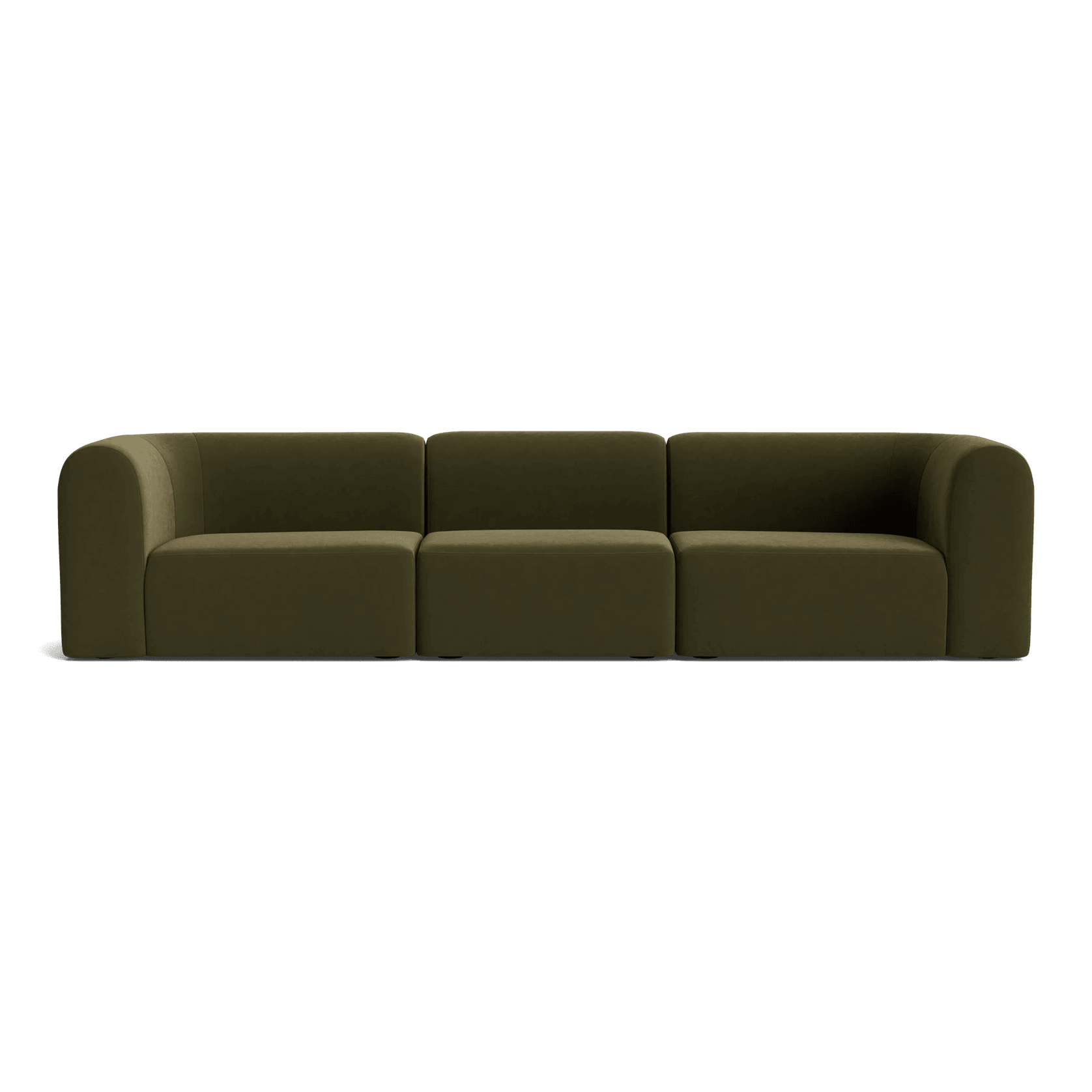 Berg 4 Seater Sofa - Eden Leaf gallery detail image