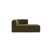 Berg Right Chaise Module - Eden Leaf gallery detail image