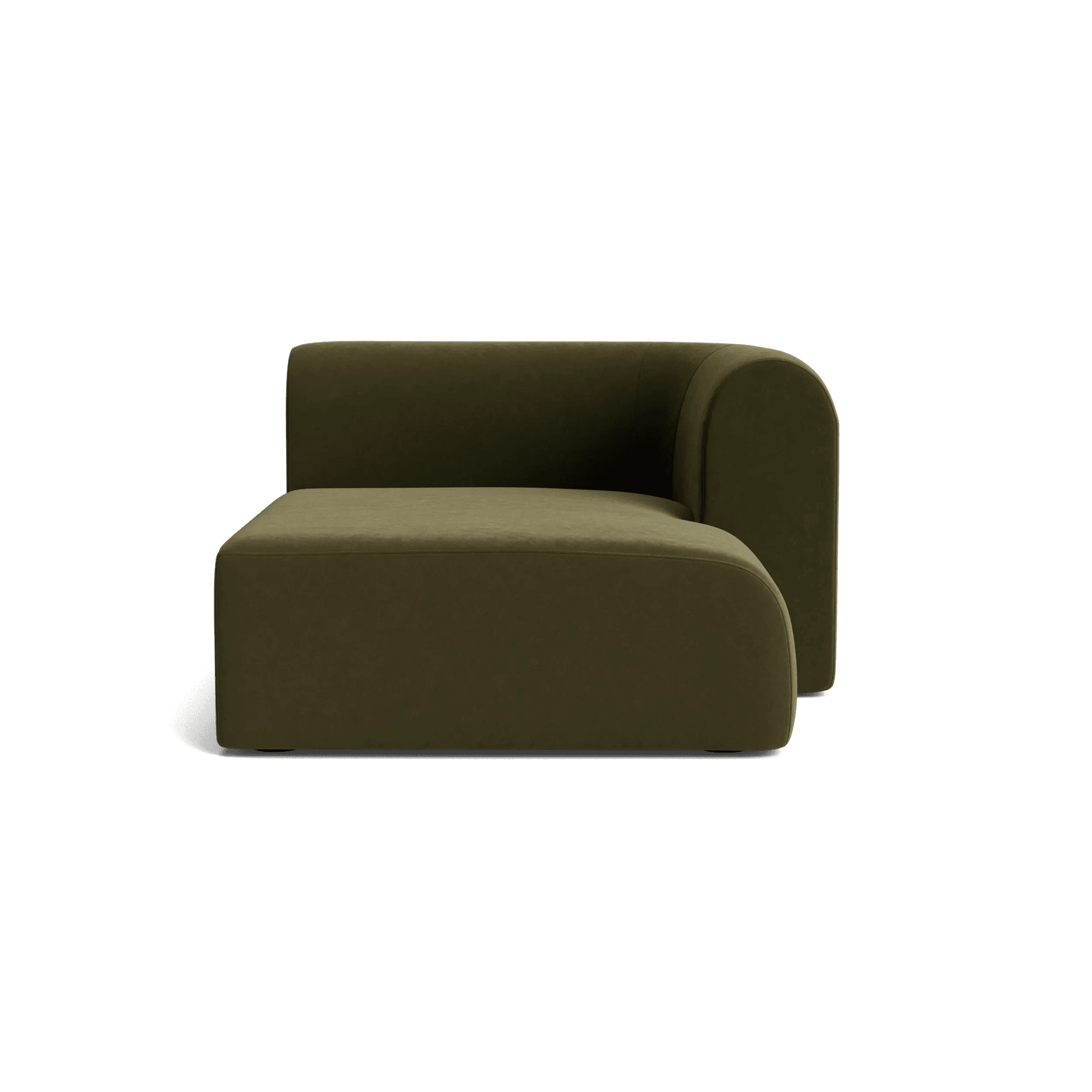 Berg Right Chaise Module - Eden Leaf gallery detail image