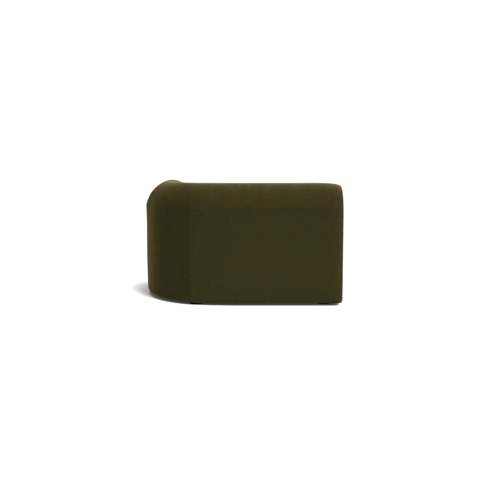 Berg Right Chaise Module - Eden Leaf gallery detail image