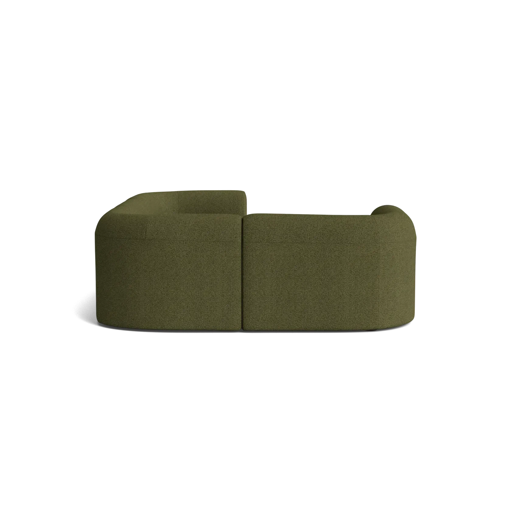 Berg LHF Closed Chaise Sofa - Copenhagen Forest gallery detail image