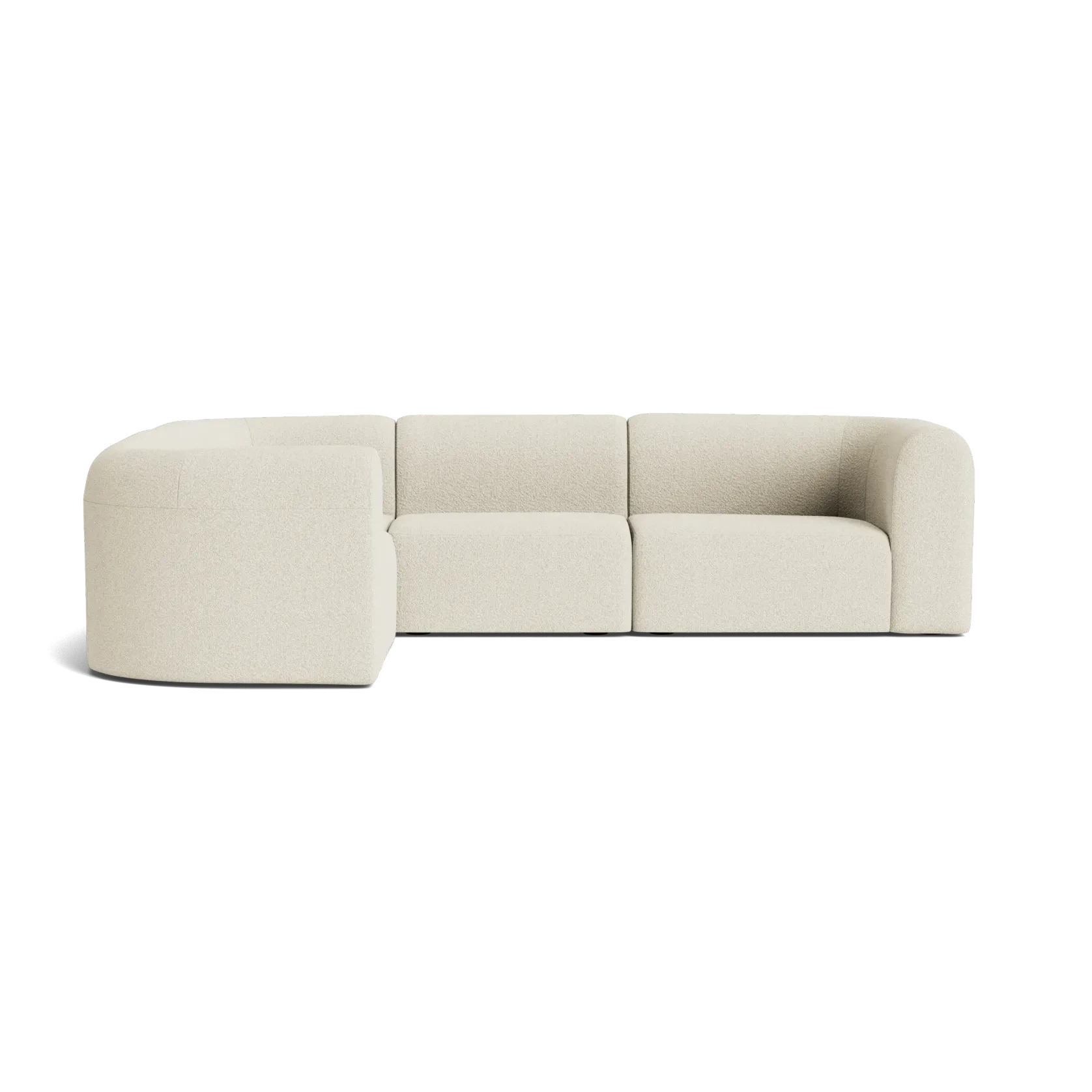 Berg LHF Closed Chaise Sofa - Copenhagen Grey gallery detail image