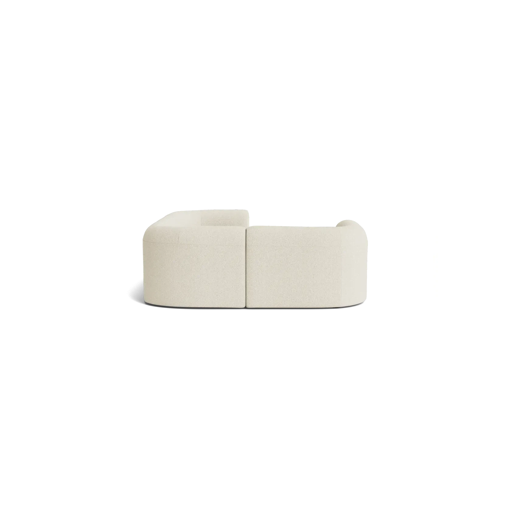 Berg LHF Closed Chaise Sofa - Copenhagen Grey gallery detail image