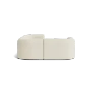 Berg LHF Closed Chaise Sofa - Copenhagen Grey gallery detail image