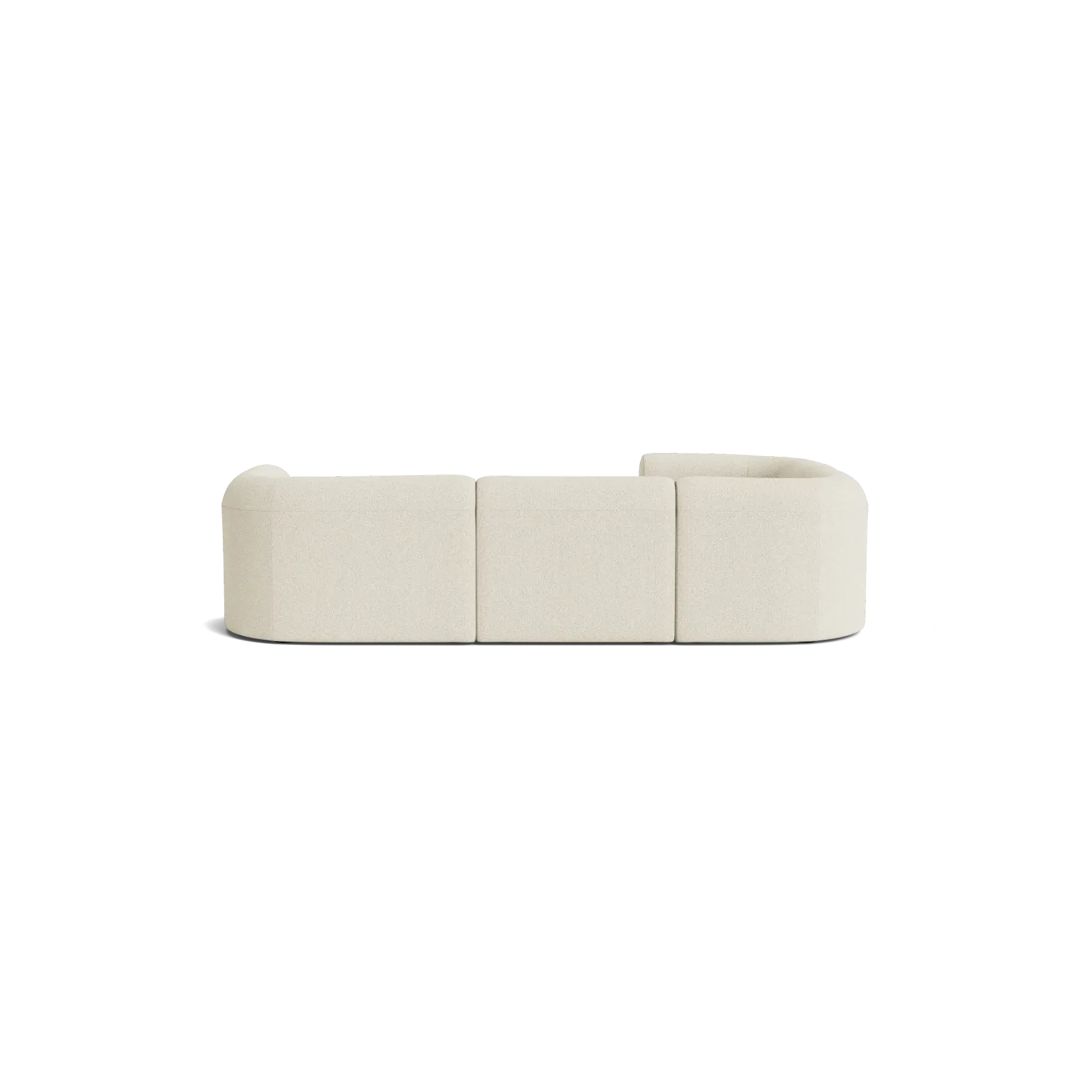 Berg LHF Closed Chaise Sofa - Copenhagen Grey gallery detail image