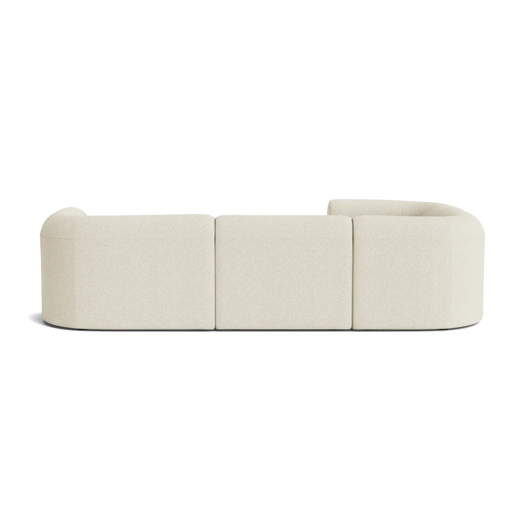 Berg LHF Closed Chaise Sofa - Copenhagen Grey gallery detail image