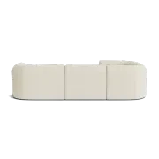 Berg LHF Closed Chaise Sofa - Copenhagen Grey gallery detail image