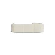 Berg LHF Closed Chaise Sofa - Copenhagen Grey gallery detail image