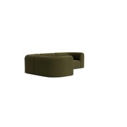 Berg LHF Closed Chaise Sofa - Eden Leaf gallery detail image