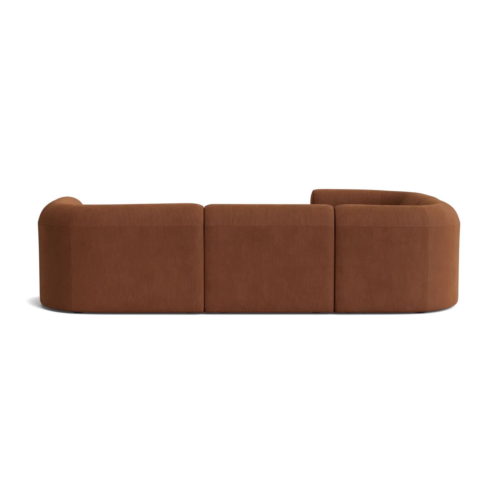 Berg LHF Closed Chaise Sofa - Corduroy Cocoa gallery detail image