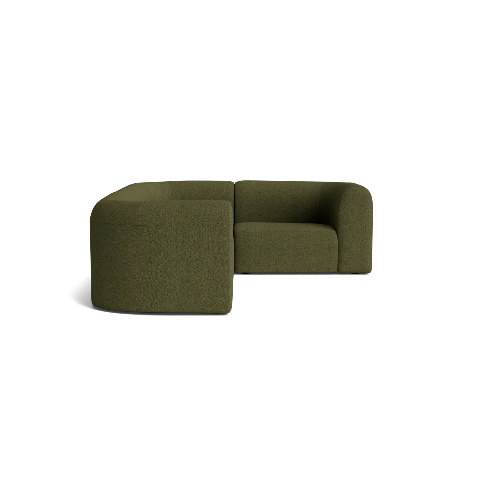 Berg RHF Closed Chaise Sofa - Copenhagen Forest gallery detail image