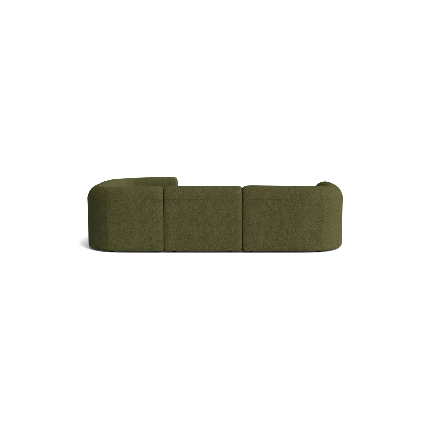 Berg RHF Closed Chaise Sofa - Copenhagen Forest gallery detail image