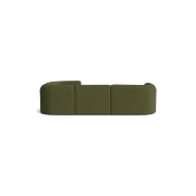 Berg RHF Closed Chaise Sofa - Copenhagen Forest gallery detail image