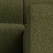 Berg RHF Closed Chaise Sofa - Copenhagen Forest gallery detail image