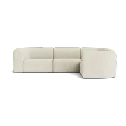 Berg RHF Closed Chaise Sofa - Copenhagen Grey gallery detail image