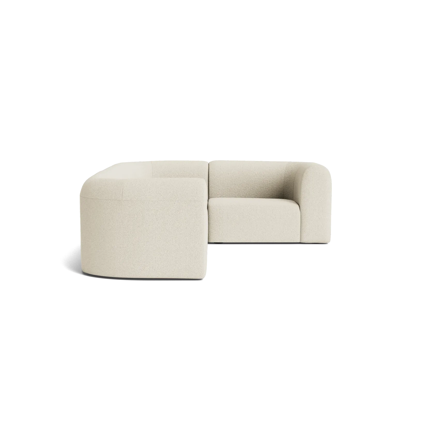 Berg RHF Closed Chaise Sofa - Copenhagen Grey gallery detail image