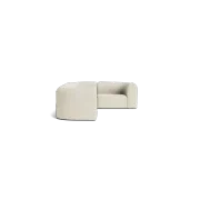 Berg RHF Closed Chaise Sofa - Copenhagen Grey gallery detail image