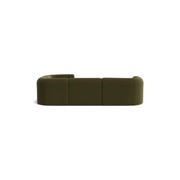 Berg RHF Closed Chaise Sofa - Eden Leaf gallery detail image
