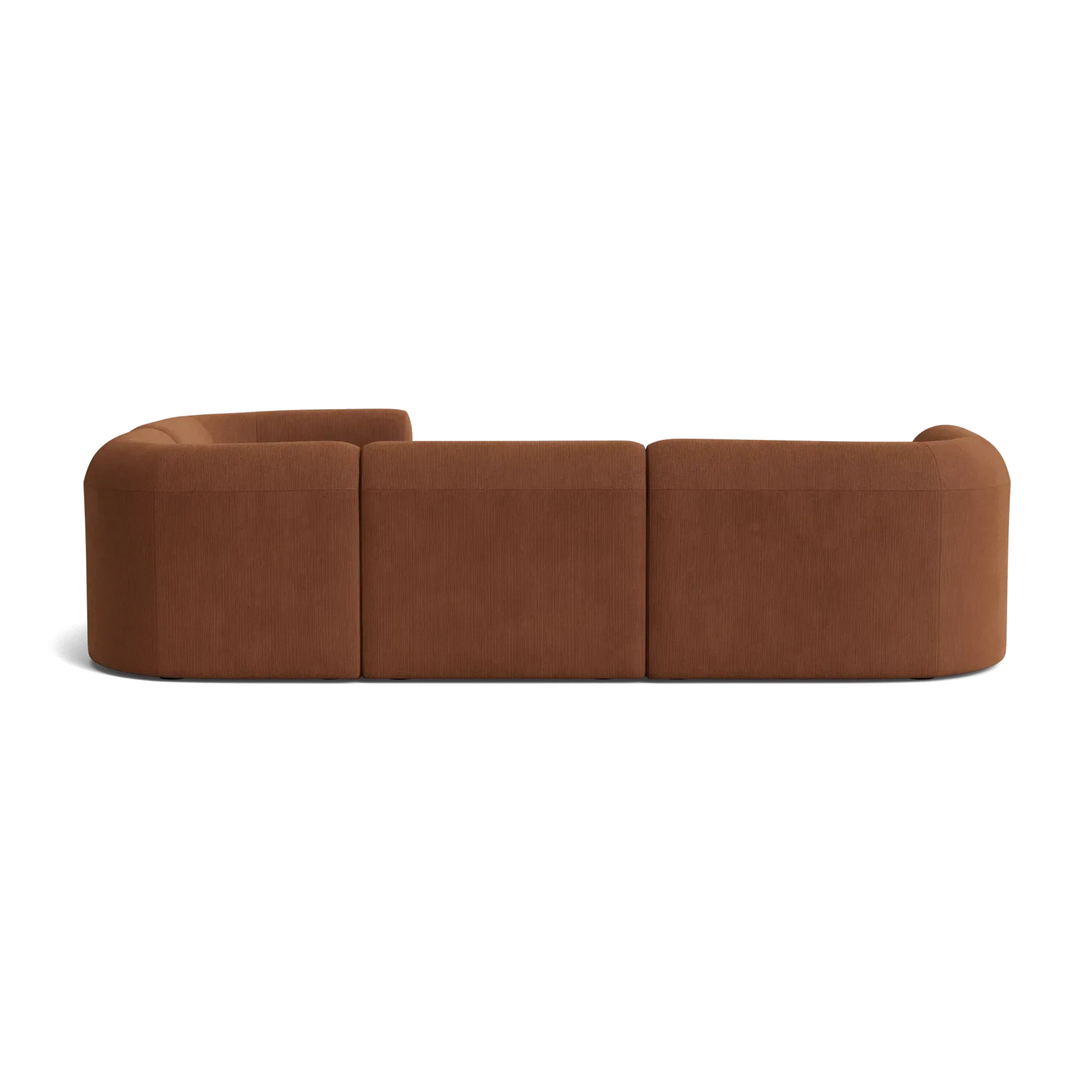 Berg RHF Closed Chaise Sofa - Corduroy Cocoa gallery detail image