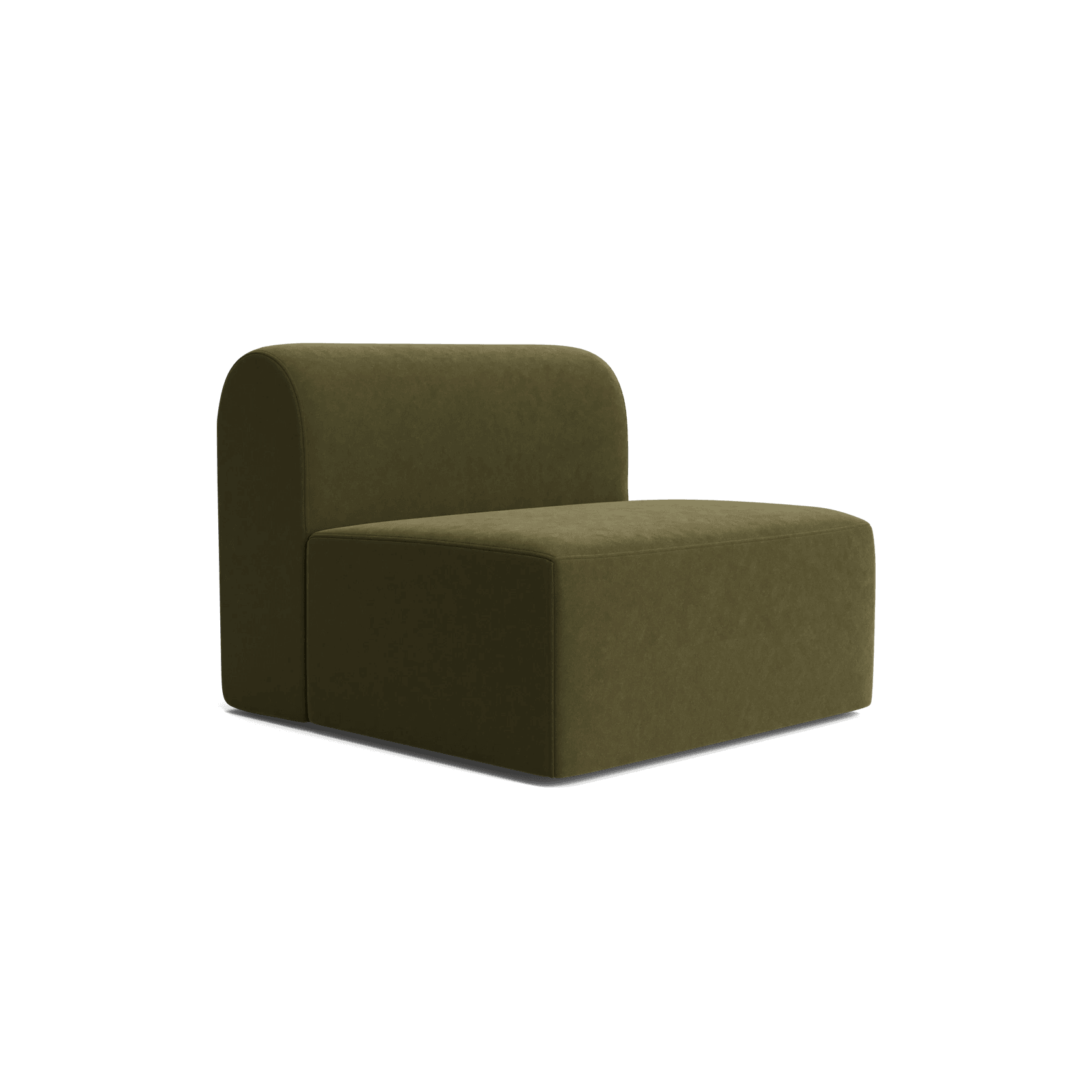 Berg Armless Middle Module - Eden Leaf gallery detail image