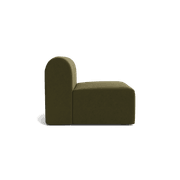 Berg Armless Middle Module - Eden Leaf gallery detail image