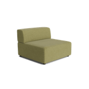 Stretch Armless Middle Module - Fossil Eucalyptus gallery detail image