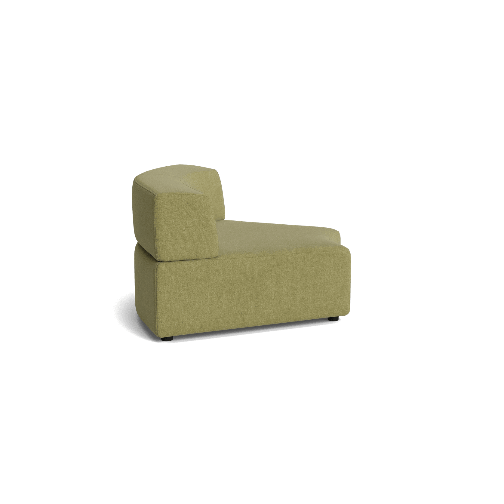 Stretch Angled Corner Module - Fossil Eucalyptus gallery detail image