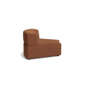 Stretch Angled Corner Module - Corduroy Cocoa gallery detail image