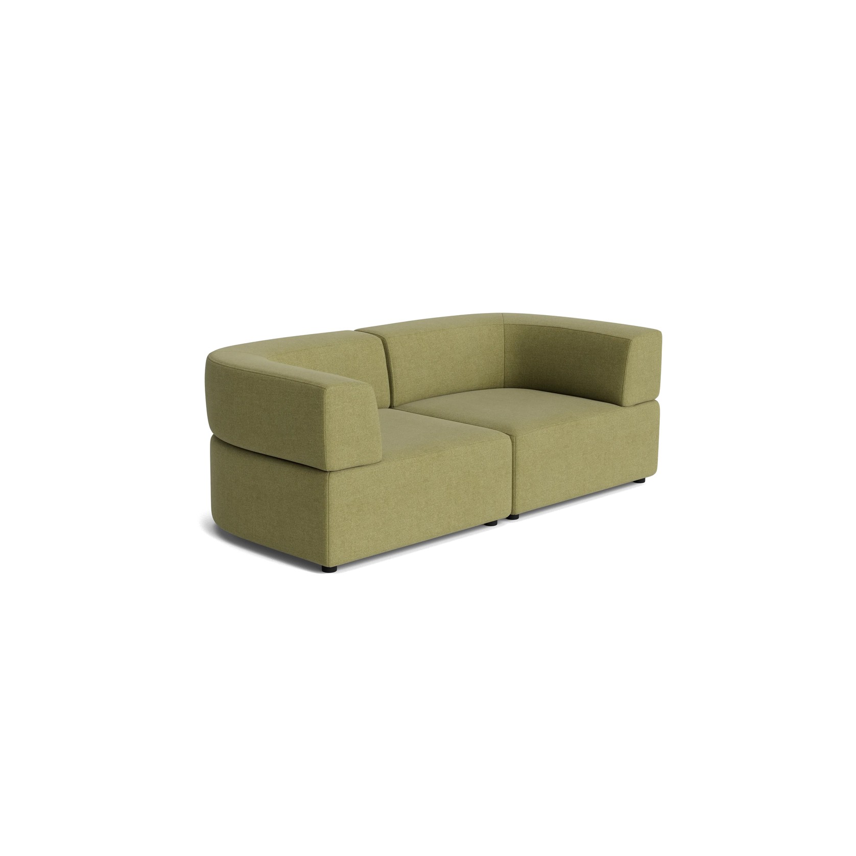 Stretch 3 Seater Sofa - Fossil Eucalyptus gallery detail image