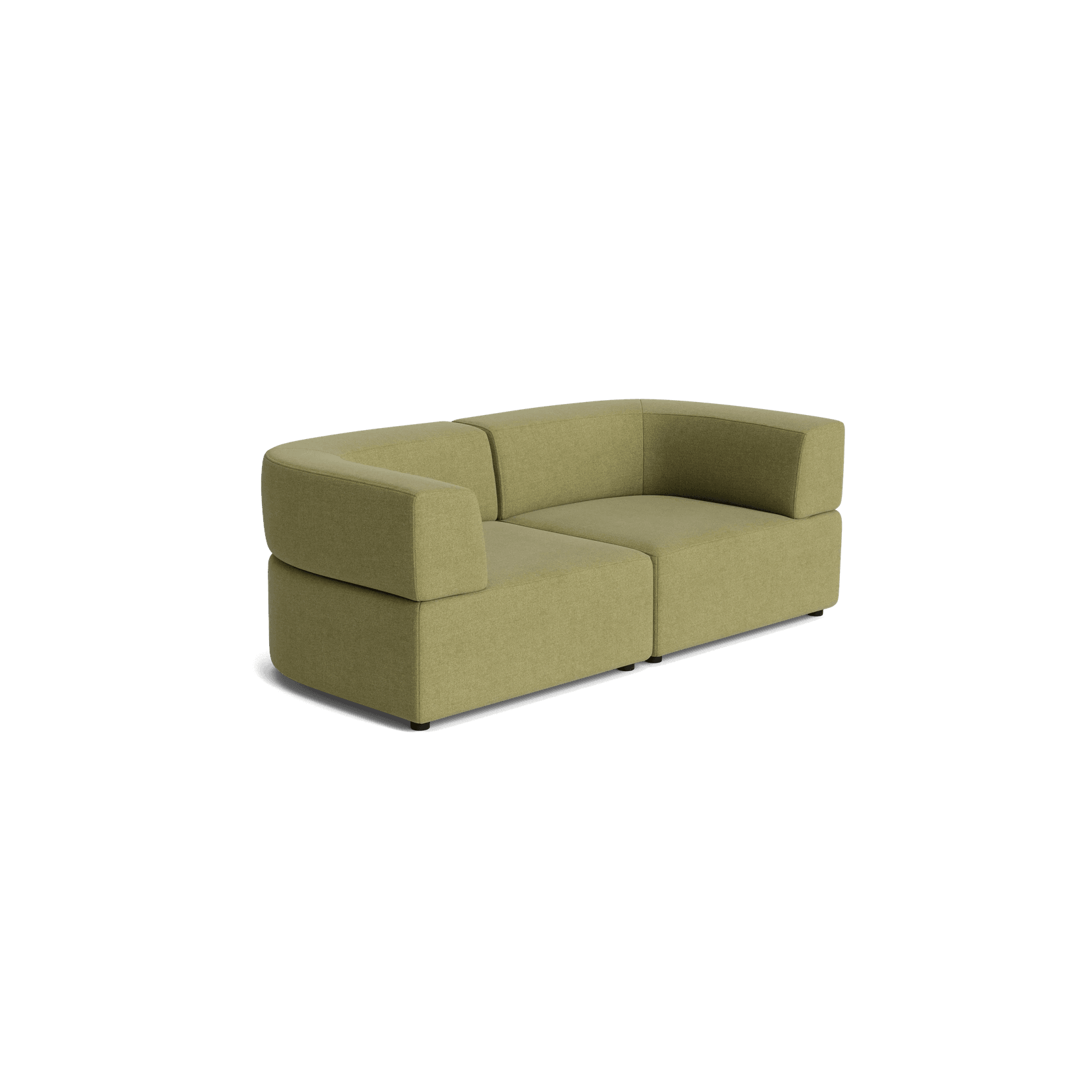 Stretch 3 Seater Sofa - Fossil Eucalyptus gallery detail image
