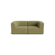 Stretch 3 Seater Sofa - Fossil Eucalyptus gallery detail image