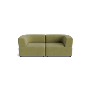 Stretch 3 Seater Sofa - Fossil Eucalyptus gallery detail image