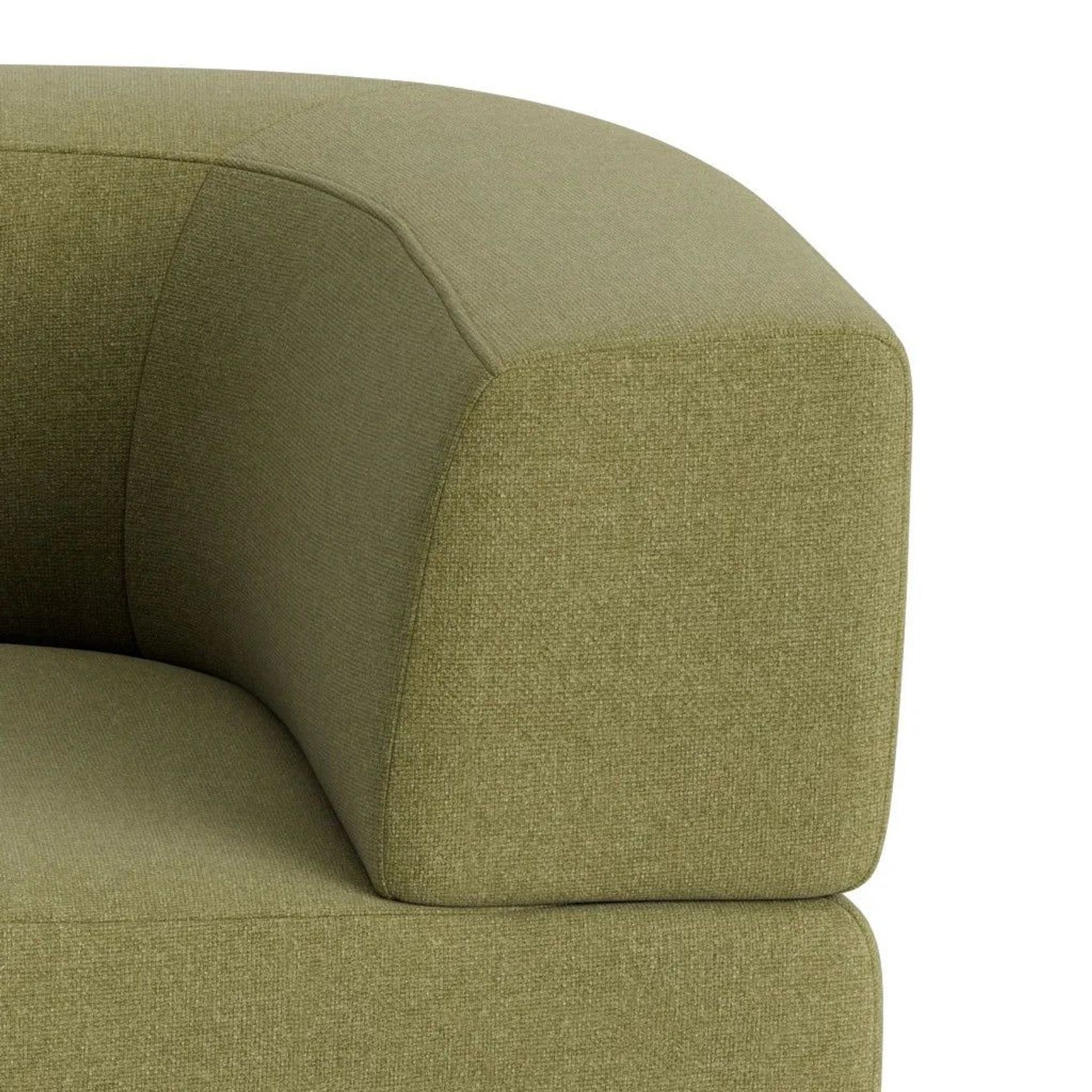 Stretch 3 Seater Sofa - Fossil Eucalyptus gallery detail image
