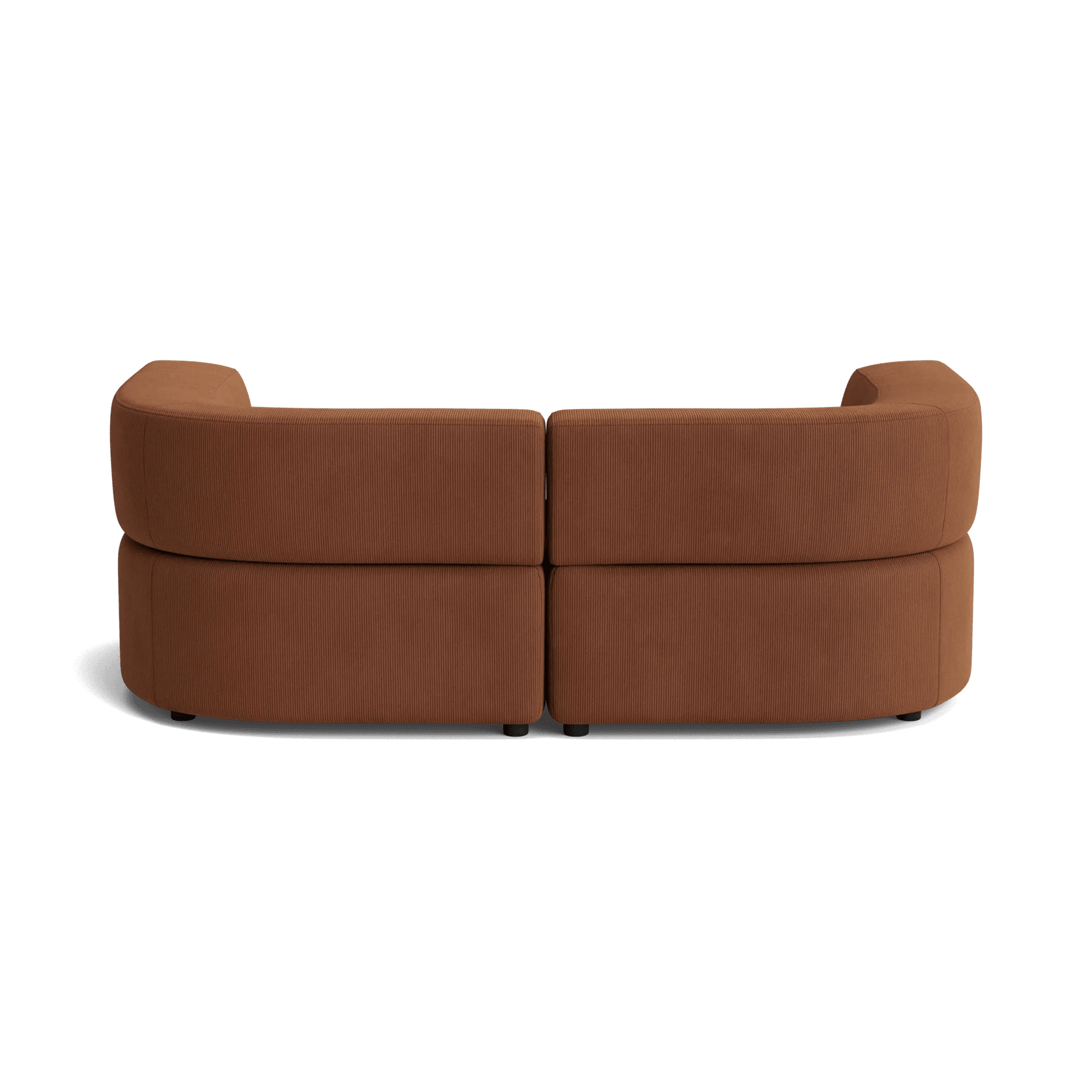 Stretch 3 Seater Sofa - Corduroy Cocoa gallery detail image