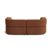 Stretch 3 Seater Sofa - Corduroy Cocoa gallery detail image
