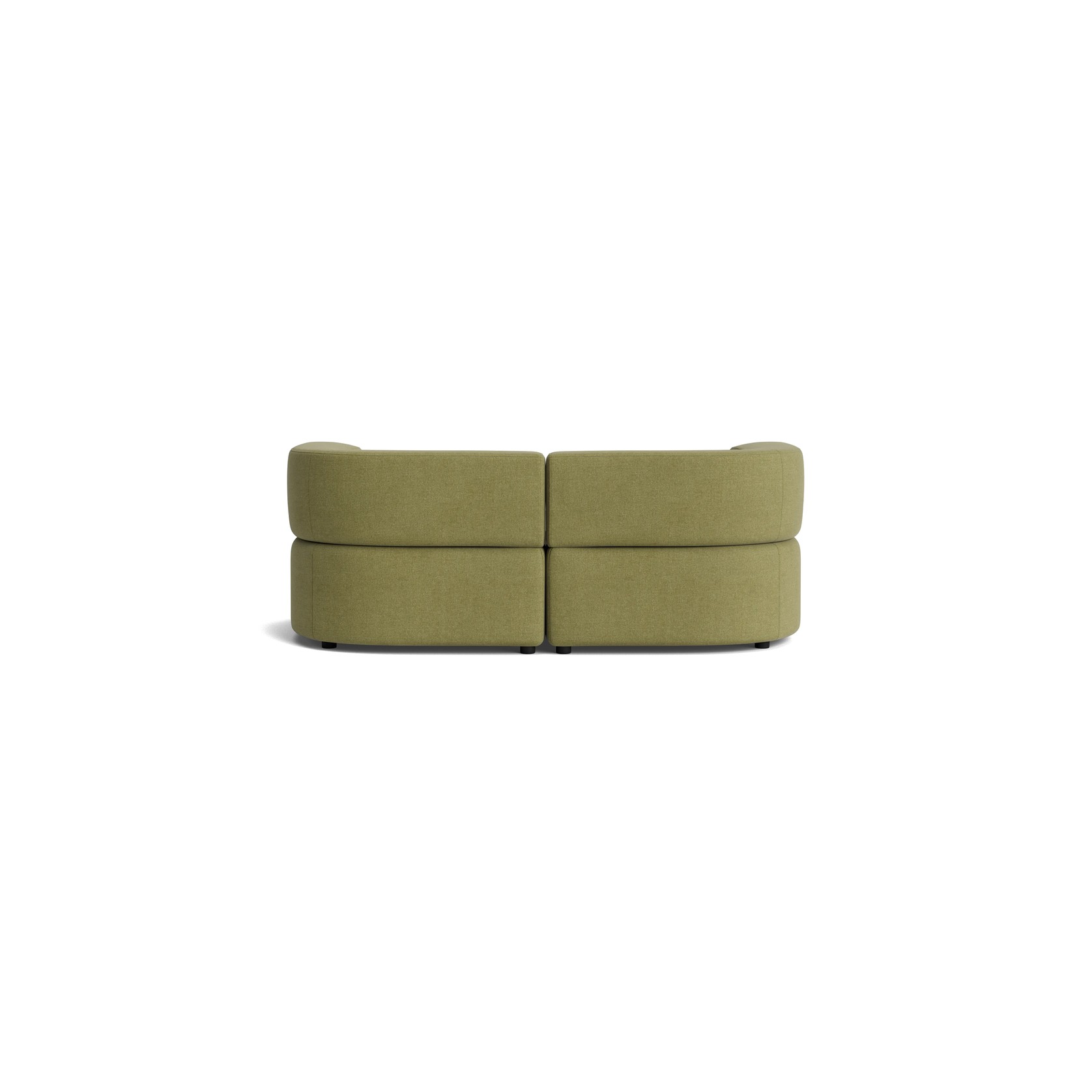 Stretch 3 Seater Chaise Sofa - Fossil Eucalyptus gallery detail image