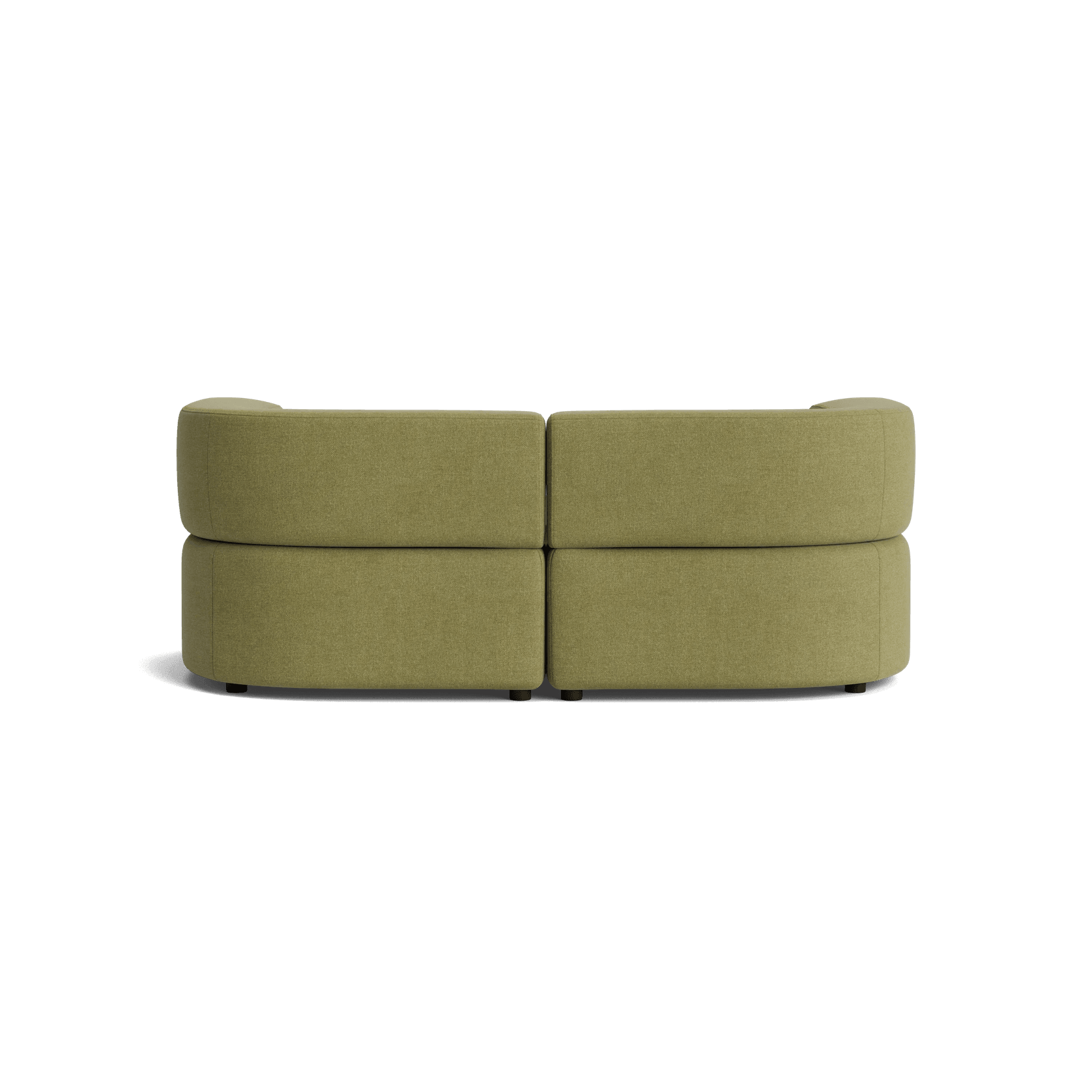 Stretch 3 Seater Chaise Sofa - Fossil Eucalyptus gallery detail image