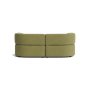 Stretch 3 Seater Chaise Sofa - Fossil Eucalyptus gallery detail image