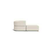 Stretch 3 Seater Chaise Sofa - Copenhagen Grey gallery detail image