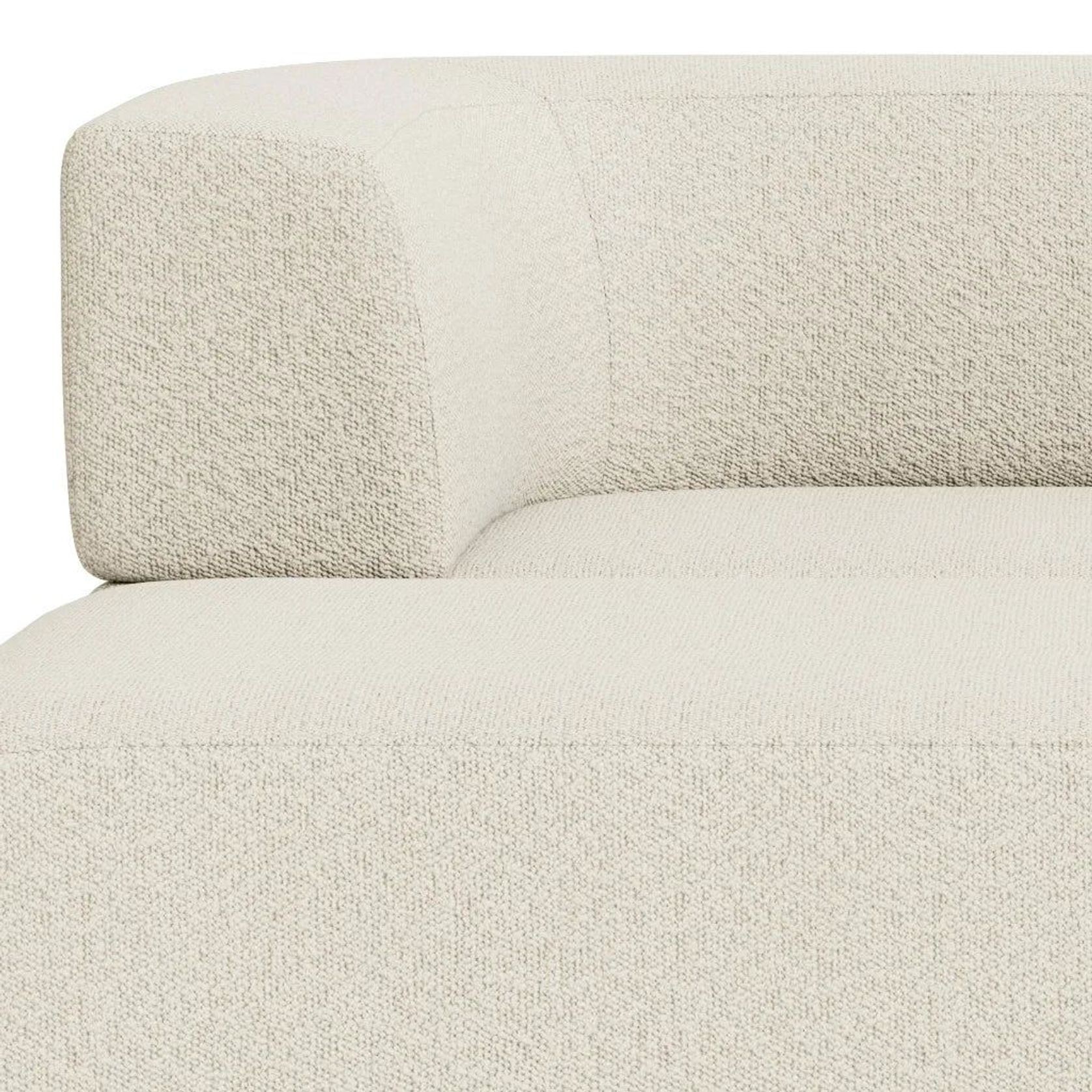 Stretch 3 Seater Chaise Sofa - Copenhagen Grey gallery detail image